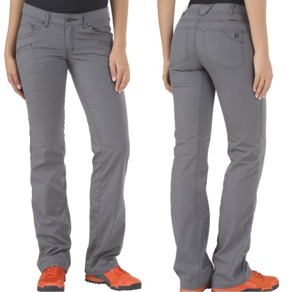 5.11 Tactical Women’s Cirrus Pants Dark Gray Size 2 Long